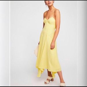 NEW Fame and Partners Dean Handkerchief Hem Dress